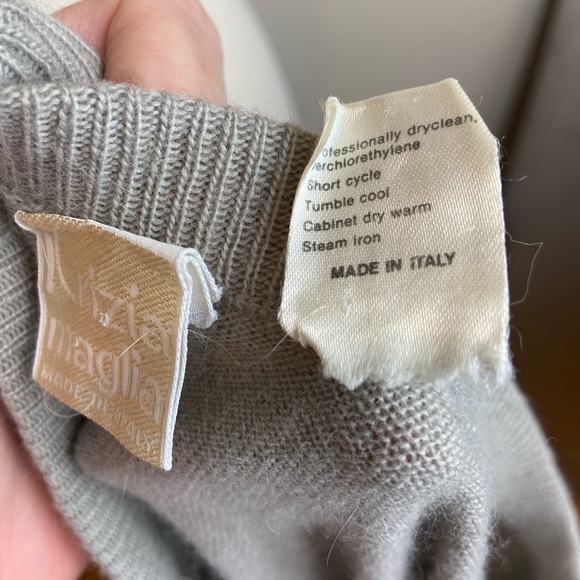 Krizia Maglia Wool Angora Skirt - Picture 5 of 8